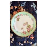 Hand Painted Bavarian Porcelain Dessert Plate