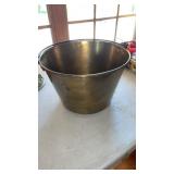 Brass bucket