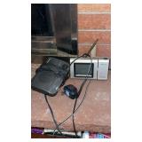 Small radio and answering machine