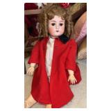 Vintage German doll  stamped 1912