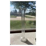 MCM LE smith swing stretch clear  Ribbed vase
