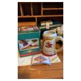 Anheuser-Busch   stein in original box./tin With