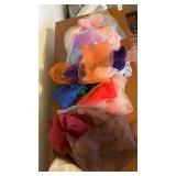 Various Thin Fabric Scarfs