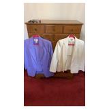 2 Mid Century Suit Jackets Size 8, 10