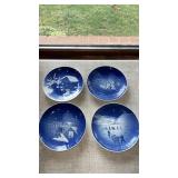 Bing & Grondshl Christmas plate
