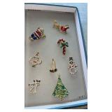 Christmas brooches /pins