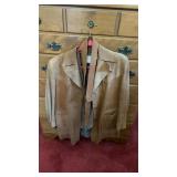 Nylon/Leather 188 West Size Small Jacket, Vest,