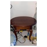 2.   Broyhill  Wooden end table.s  Approximately