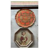 2 Decorative Wall Hangings, "Master Simpson" by