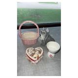 Miscellaneous lot of a Schnauzer dog figure , sea