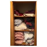Closet of Double/Queen Bed Linens, Bathroom