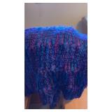 Crocheted blanket