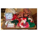 Vintage Christmas ornaments and decorations
