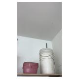 5 gallon buckets and plastic containers