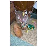 Easter baskets and decorations