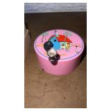 Swiss hand crank toy music box