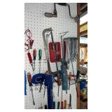 Miscellaneous tools. Pegs not included