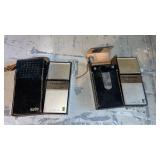 Pair of star-lite walkie talkies. In case 1  is