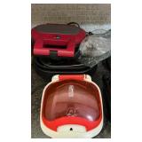 George foreman lean grill , electric frying pan
