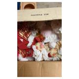 Large lot of vintage Christmas ornaments