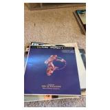 10 miscellaneous vinyl records