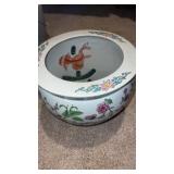 Vintage Chinese large planter jardiniere flower