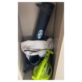 Leaf blower and attachments  electric