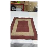 Welsh quilt made in Pennsylvania  shattered