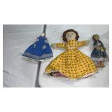 18ï¿½ flip topsy  turvy doll  10.5ï¿½ topsy turvy