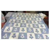 Summer spread.  Approximately 95 x 89.  Sunbonnet