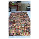 Quilt, top cigar flags with pennants