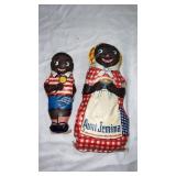 2 vinyl dolls