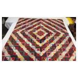 Approximately 81 x 79.5?  log cabin  sunshine and