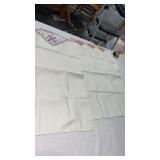 2 sets of 2.  Crocheted pillow cases. Some
