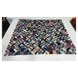 Quilt top approximately 68 x 61ï¿½  machine and