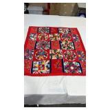 Chinese souvenir quilt. Circa 1960 approximately.
