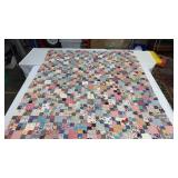 Quilt top  approximately  79 x 94ï¿½  circa 1940 to