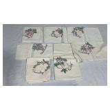Says of the week tea towels  some staining