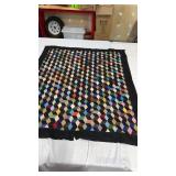 Quilt top approximately 64.25 x 78??  tumbling