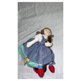 12ï¿½ flip topsy  turvy wizard of Oz, Dorothy, tin