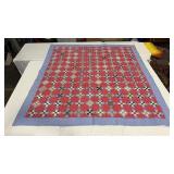 Love American style nine patch in a square quilt