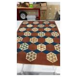 Seven sisters quilt 1890ï¿½s  approximately 95 x