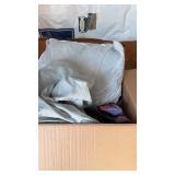 Box with Toyota truck cover, and floor mats