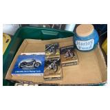 New Harley Davidson playing cards ,  bank and