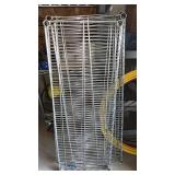 4 Metal shelving  shelves
