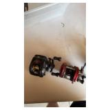 Lot of 5 fishing reels
