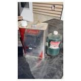 New Coleman camp fuel and propane fuel