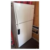 Whirlpool gold refrigerator freezer combo in