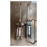 Two 2 and 1/4 ton jacks
