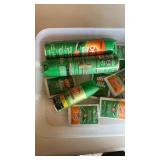 Bug spray and wipes